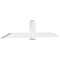 Ekena Millwork Eugene Architectural Grade PVC Gable Bracket, 108"W x 22 1/2"H x 6"D x 6"F, 5/12 Pitch GBP108X23X0606EUG00 - alternate 1